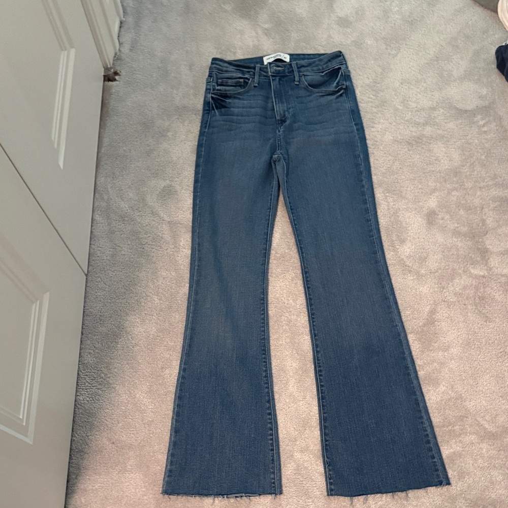 Just Black Dark Blue Flare Jeans